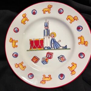 Tiffany&Co—Tiffany Toys Colorful Toy Soldier Dinner Plate